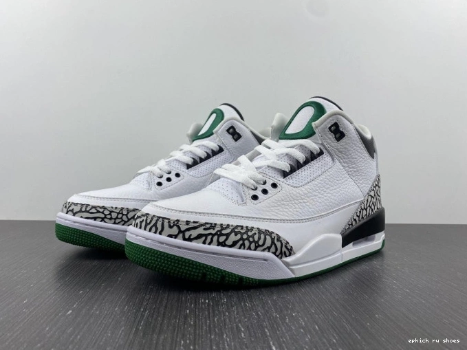 Rep Retro Oregon White 594282233 Jordan 3 Crew Ducks Pit 0812